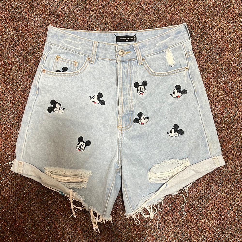 Vintage style Mickey Mouse shorts